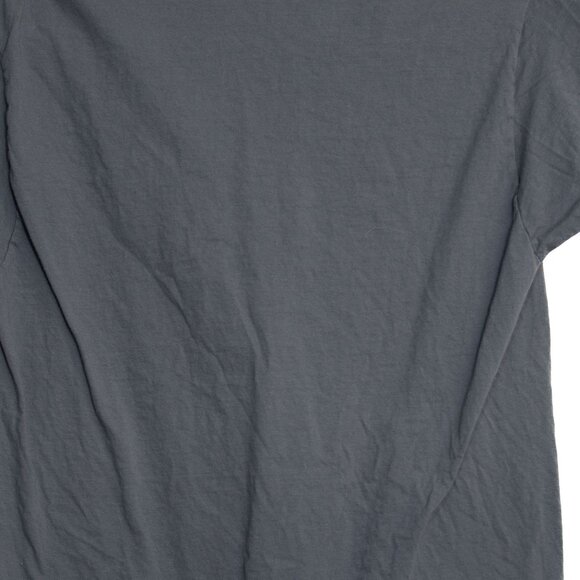 Fruit Of The Loom Mens V-Neck T-Shirt Medium 100% Cotton Charcoal Gray - Picture 8 of 10